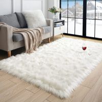 NOAHAS Sheepskin Plush Car Faux Fur Rugs Sofas For Bedroom Living Room Door Mat Room Decor for Children Sleeping Room Rugs