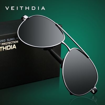 VEITHDIA แว่นตากันแดด UV400แบรนด์แว่นตากันแดดผู้ชายโพลาไรซ์สำหรับกีฬากลางแจ้งอุปกรณ์แว่นตาสตรีสำหรับผู้ชาย1306ขับรถ