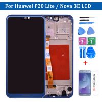 5.84 สำหรับ Huawei P20 Lite จอแสดงผล Lcd แบบสัมผัสหน้าจอแผงเครื่องอ่านพิกัด Ane-lx1 Ane-lx3สำหรับ Huawei Nova 3e แอลซีดี