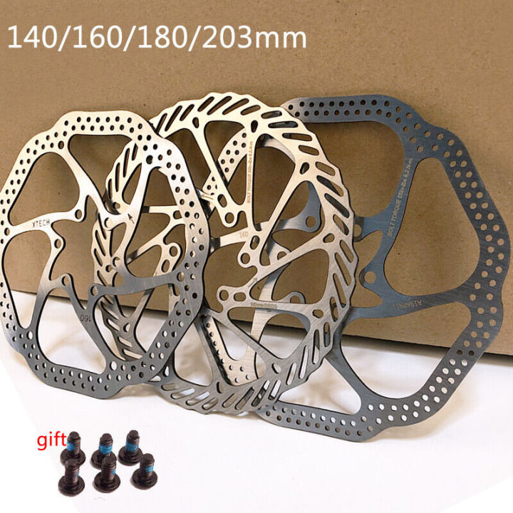 2ชิ้น-avid-จักรยานดิสก์เบรกโรเตอร์160180203มิลลิเมตร-g3-hs1ไฮดรอลิเบรกใบพัดมีความแข็งแรงสูง-stainlesse-เหล็ก-mtb-โรเตอร์จักรยาน-parte