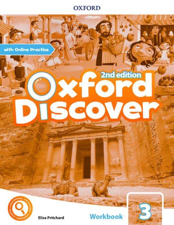 bundanjai-หนังสือคู่มือเรียนสอบ-oxford-discover-2nd-ed-3-workbook-online-practice-p