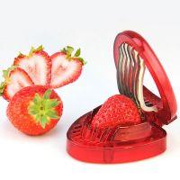 Kitchen Portable Fruit Divider Stainless Steel Multi-purpose Strawberry Slicer Melon And Fruit Cutter Fruit Tool Other Specialty Kitchen Tools