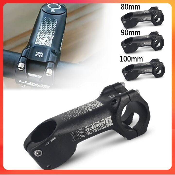 ±17° Negative stem Aluminum 100mm/90mm/80mm Handlebar Lazada PH