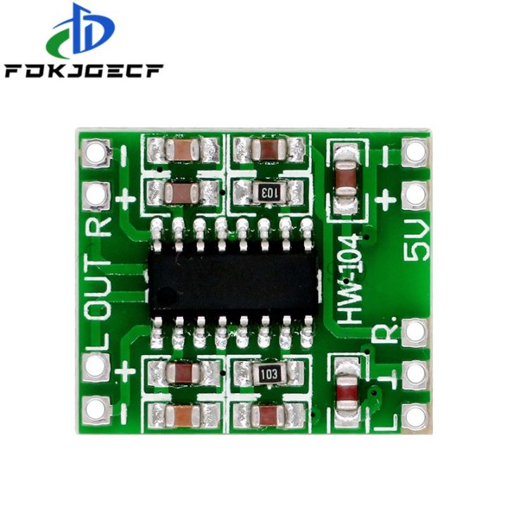 บอร์ดเครื่องขยายเสียงดิจิตอล-pam8403มากๆ100ชิ้นแผงวงจรรวม2-3w-คลาส-d-แผงเครื่องขยายเสียงดิจิตอล2-5ถึง5v-ที่มีประสิทธิภาพแหล่งจ่ายไฟ-usb