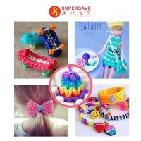 Rainbow Loom celet for Kids DIY Rainbow Rubber Band Handcraft Art Colorful Loom Band Mainan Budak Perempuan