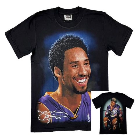 Men's Oversized T-shirt in Black - Kobe Bryant