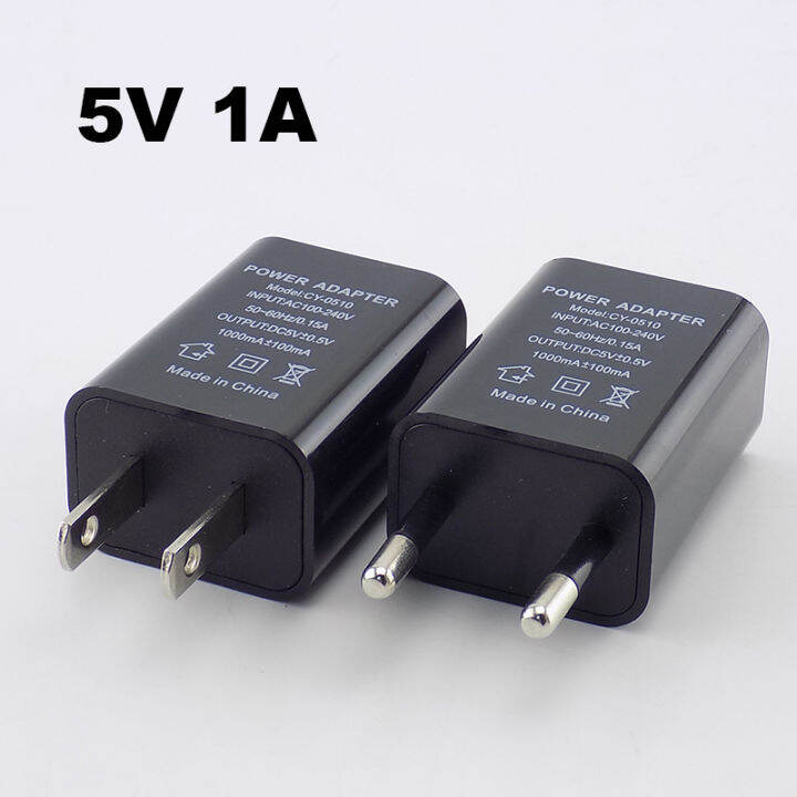 5V 1A 1000ma Mini USB Charger Power Supply Adapter Wall Desktop Charger