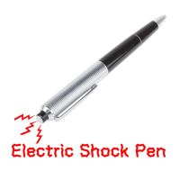 Novelty Electric Shock Pen Utility Gadget Gag Joke Kuso Prank Trick Toy Gift April Fool 39;s Day Prank Toy