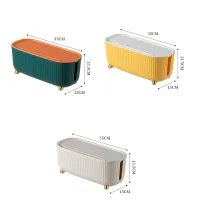 Stripe Wire Cable Storage Case Organizer Box Socket Plug Wireless WiFi Router Board Bracket for Household Bedroom