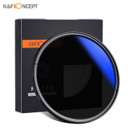 K&F CONCEPT 82mm Ultrathin Variable ND Filter ND2 to ND400 Adjustable thumbnail