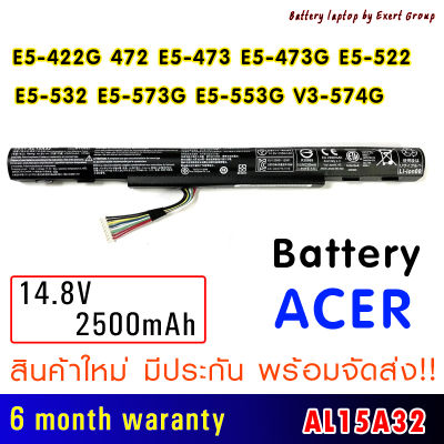 Original Battery แบตเตอรี่  AL15A32 ACER Aspire E15 E5-422 E5-432G E5-472 E5-473G E5-522 E5-522G E5-532 E5-532T E5-573 E5-573G V3-574 V3-574G