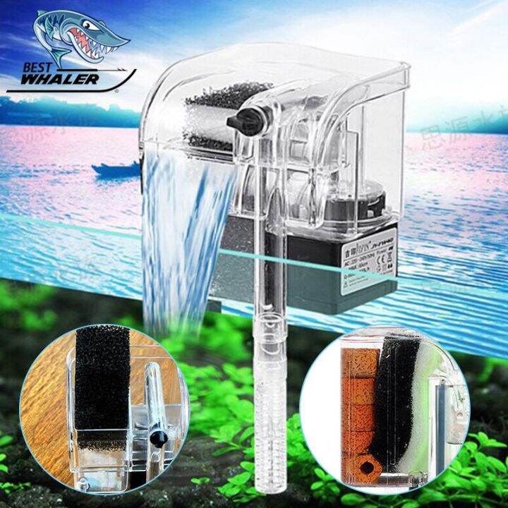 Aquarium Filter External Water Pumps Hanging Filter Power Waterfall ...