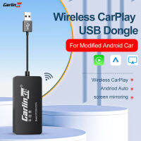 Carlinkit Mini Wireless CarPlay Ai Android Auto USB Dongle Plug and Play Youtube Netfix Split Screen MP4Mirrorlink Smart