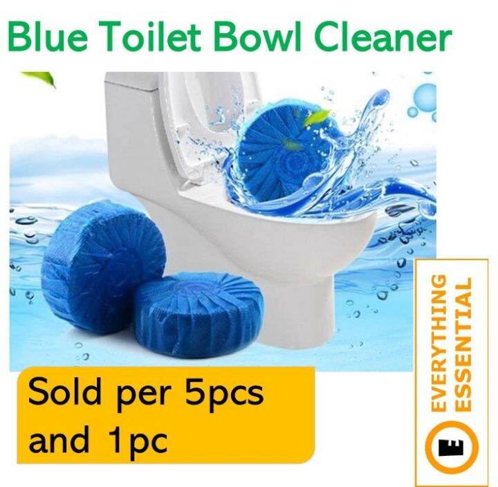 EVERYTHING ESSENTIAL Blue Toilet Bowl Cleaner sold per 5pcs and 1pc