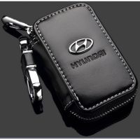 Angel Leather Remote Smart Flip Car Key Case Key Fob Cover Bag Special Key Holder Wallet Keychain For Hyundai Matrix Elantra Accent Sonata Starex Getz Tuscon Coupe AZERA I10 IX35