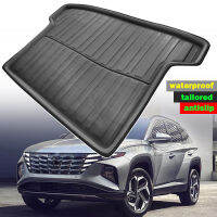 กันน้ำ Heavy Duty สำหรับ Hyundai Tucson NX4 LWB 2022 2023ด้านหลัง2nd แถวที่นั่ง Cargo Liner Trunk ชั้น Boot ถาดพรมถาด