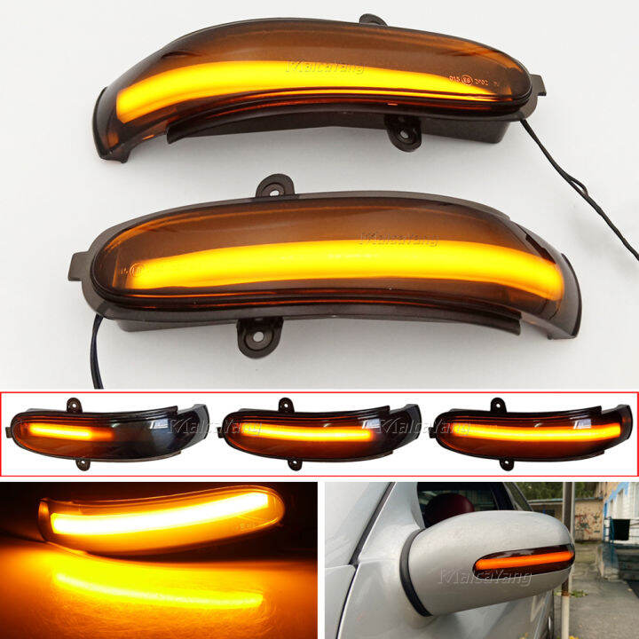 2x-ใหม่กระจกมองหลังด้านข้างแบบไดนามิกไฟเลี้ยว-led-สำหรับ-benz-e-class-w211-s211-2002-2007g-class-w463-lift