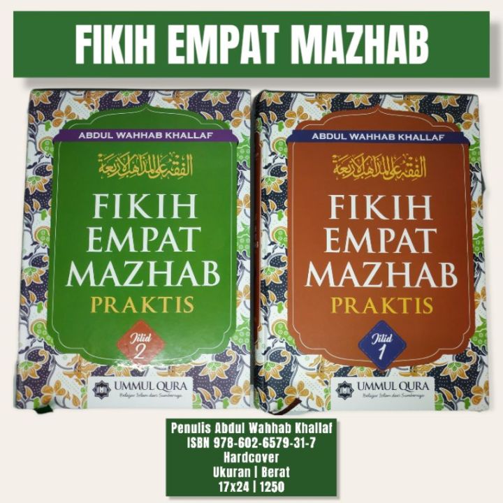 Fikih Empat Mazhab Kitab Fiqih 4 Mazhab Buku Fikih Empat Mazhab Hanafi ...