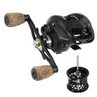 18+1 Ball Bearings Baitcasting Fishing Reel with Deep Shallow Spools 6.3:1 Gear Ratio Poweful Fishing Bait Casting Reel