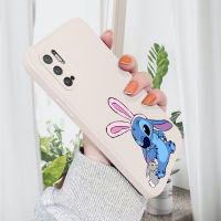 เคส PMP สำหรับ Xiaomi M3 Poco Xiaomi M3 Poco Pro เคสโทรศัพท์ลายการ์ตูนสติทช์ปลอกซิลิโคนเหลวทรงสี่เหลี่ยมดั้งเดิมคลุมทั้งหมดกล้องเคสป้องกันทนแรงกระแทก