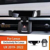 ที่จับโทรศัพท์มือถือรถสำหรับ Lexus UX UX200 UX260H UX250H 19-22 360องศาในการหมุน GPS รองรับอุปกรณ์เสริมขายึดแบบพิเศษ