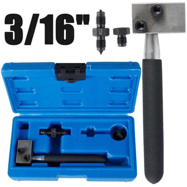 Brake Pipe Flaring Tool Sturdy Trident 3/16" Sae On Car Double Flaring