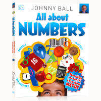 DK big topic: Digital English original all about numbers childrens parent-child mathematics popular science encyclopedia book full-color illustration Johnny ball interesting graphic mathematics aged 7-12