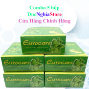 Combo 5 hộp - Eurocare Giảm ho thông thoáng mũi họng - hộp 100 viênmẫu cũ