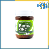 Biotin Zinc ไบโอทิน ซิงก์ 90 เม็ด/ขวด (หมดอายุ26-06-2025) [Inno4life]