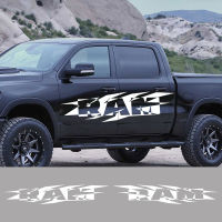 สำหรับ Dodge RAM Hemi 1500 2500 3500 Rebel รถกระบะประตูด้านข้างสติกเกอร์รถบรรทุกกราฟิก Decor Decal ไวนิล Auto Tuning Accessories888