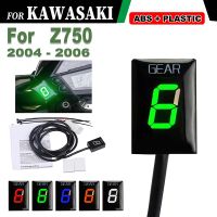 ▫อุปกรณ์เสริมรถจักรยานยนต์ไฟเลี้ยวสำหรับ Kawasaki Z750 Z 750 2004 2005 2006 LED 1-6แสดงเกียร์ตัวระบุความเร็วมิเตอร์