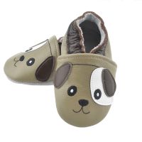 【hot】！ Baby Shoes Leather Moccasins Soft Sole Boy Slippers Toddler Non-slip Infant