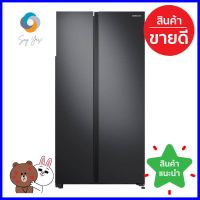 ตู้เย็น SIDE BY SIDE SAMSUNG RS62R5001B4 23.1 คิว สี BLACK MATTSIDE-BY-SIDE REFRIGERATOR SAMSUNG RS62R5001B4/ST 23.1CU.FT BLACK MATT **ราคาดีที่สุด**