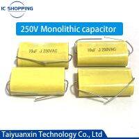 【CW】 10PCS Audio Electrodeless Capacitor 250V 1UF 1.5 1.8 2.2 2.7 3.3 4 4.7 5.6 6.8UF 8.2 10 12 15 20 22 33 47UF