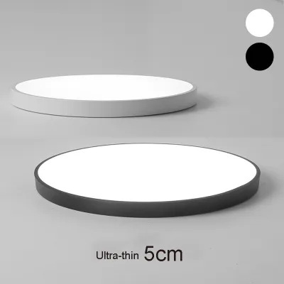 Hot Sale Ultra-Thin 5cm LED Ceiling Lights Circular Lamps Remote Control Fixture for Balcony The Living Room Kitchen