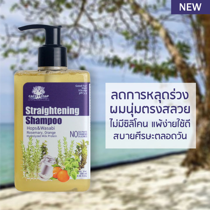 แชมพูช่วยลดการหลุดร่วง-สูตรผมตรงสลวย-straightening-shampoo