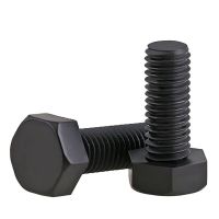 Black Nylon Hexagonal Screw  Plastic Insulated Bolt M6 M8 M12 Fasteners