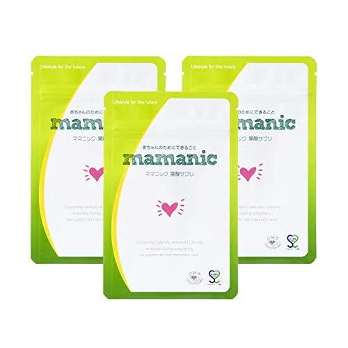 Japan Mamanic Folic Acid Supplement [AdditiveFree GMP Certified