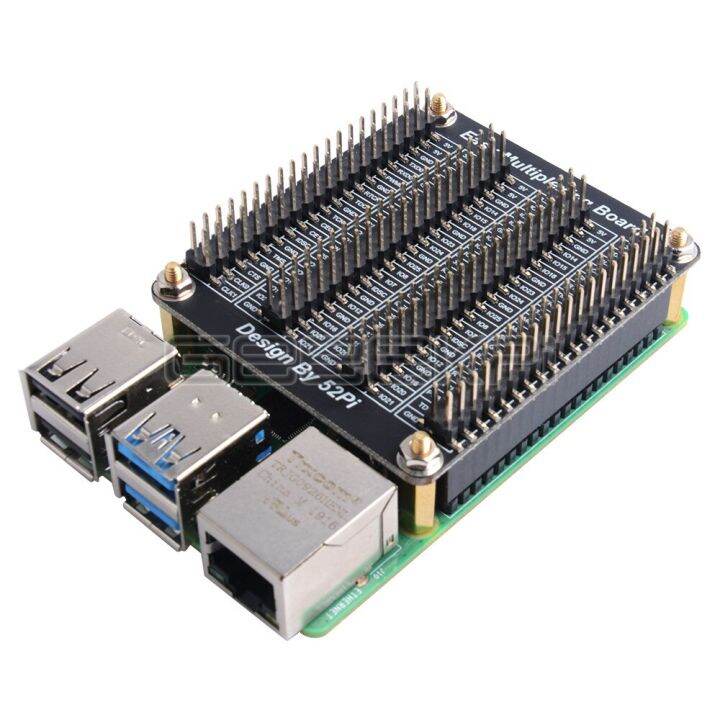 new-arrival-fuchijin77-geeekpi-เบรดบอร์ดสำหรับ-raspberry-pi-gpio-บอร์ดขยายสำหรับเครื่องพิมพ์เบรดบอร์ดมัลติเพล็กซ์ซิ่งใช้งานง่ายไมโครโฟนไร้สายด้วยสกรูสำหรับ-raspberry-pi-2-3-4b