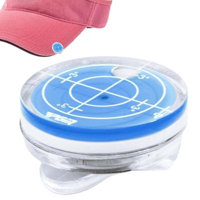 ⊕♤✼ Golf Hat Clip Golf Club Hat Caps Clip With Detachable Magnetic Ball Marker Training Equipment Golf Accessories For Golfers Gift