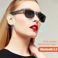 Music Sunglasses Wireless Bluetooth Sunglasses Blue Light Proof Intelligent Glasses Touchable Dual Speaker Bluetooth Glasses