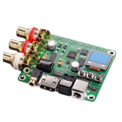 1 PCS Raspberry Pi DAC Audio Decoder Board Audio Decoder Board for Raspberry Pi 3B 3B+ 4B