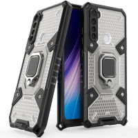 Xiaomi Redmi Note 8 Case ,RUILEAN Latest Type Honeycomb Space Capsule Double Layer Material Protective Cover (Compatible with Magnetic Car)  for Xiaomi Redmi Note 8