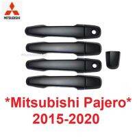 SALE ครอบมือจับประตู MITSUBISHI PAJERO 2015 - 2020 2021 สีดำด้าน รุ่น รองtop มิตซูบิชิ ปาเจโร ครอบมือดึงประตู ครอบมือเปิด ยานยนต์ อุปกรณ์ภายนอกรถยนต์ อื่นๆ