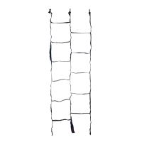 Strong Webbing Ladder Rope Ladder Swing with Carabiners for Outdoor Tree Climbing Rescue Work School Escape Polyester