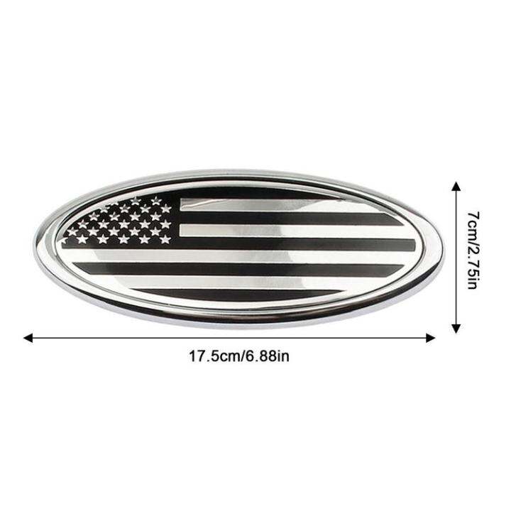 front-grill-emblem-car-tailgate-american-flag-badge-metal-emblem-rear-oval-front-grill-american-flag-sticker-front-badge-rear-badge-centre-hood-badge-for-f150-f250-ingenious