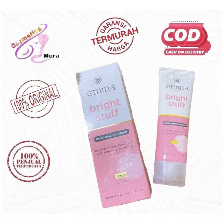 *moisturizer wajah* Bright stuff moisturizer emina // emina moisturizer