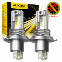 AUXITO 1/2X H4 9003 LED Headlight Bulb CSP Fanless With Canbus High &amp; Low Beam for Audi Honda H4 LED Headlamp for Car Motorcycle Bulbs  LEDs  HIDs