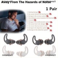 【health】 【RTS】Silicone Ear Plugs Anti Noise Reduction Hearing Protection Earplugs Insula