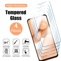 【GOOD】 4PCS Full Cover Glass For VIVO NEO Z3 5 U1 U3 U5 Z5X Z6 IQOO 3 5 7 8 9 Screen Protector Tempered Glass Protective HD Film